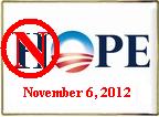 nope No to Obama